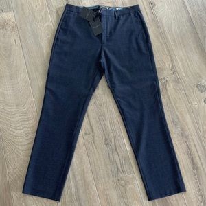 Ted Baker Dress Trousers Navy Mini Check 32R - Brand New w/ Tags